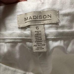 Madison Pants - White linen pants Madison Pants - White linen pants